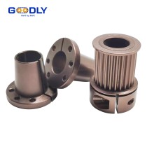 Precision Rod Shaft Pulley | CNC Machined | High Concentricity | Instrument Transmission | Low Noise | Custom Bore
