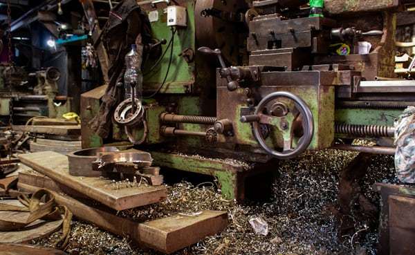 Precision lathe machining for timing pulley components