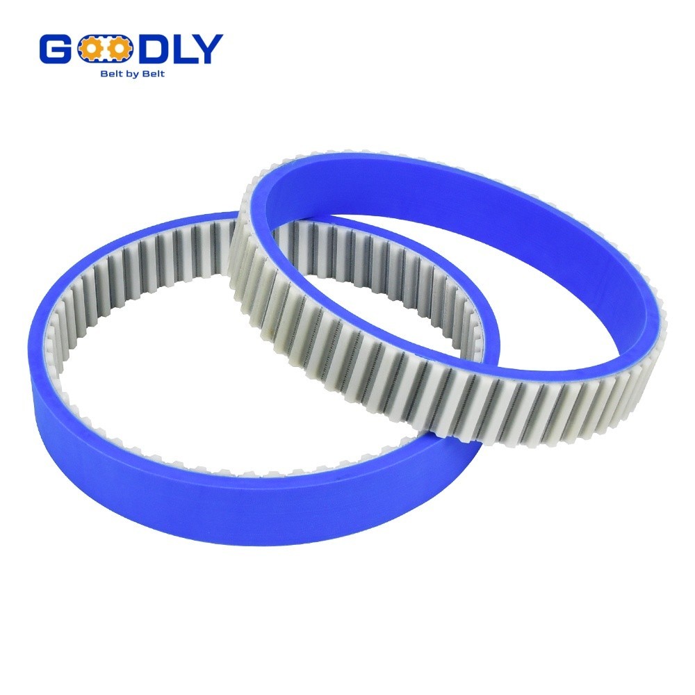 What is a silicone vulcanized timing belt and what makes it different from standard silicone belts?