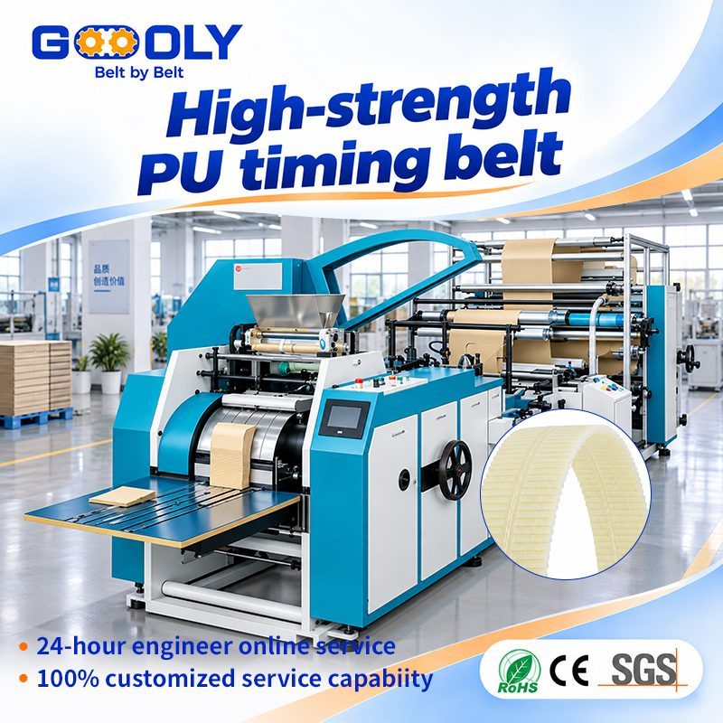 Silicone Timing Belt - factory production line