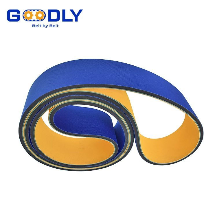 Sponge Covered Belts - tooth profile and construction detail