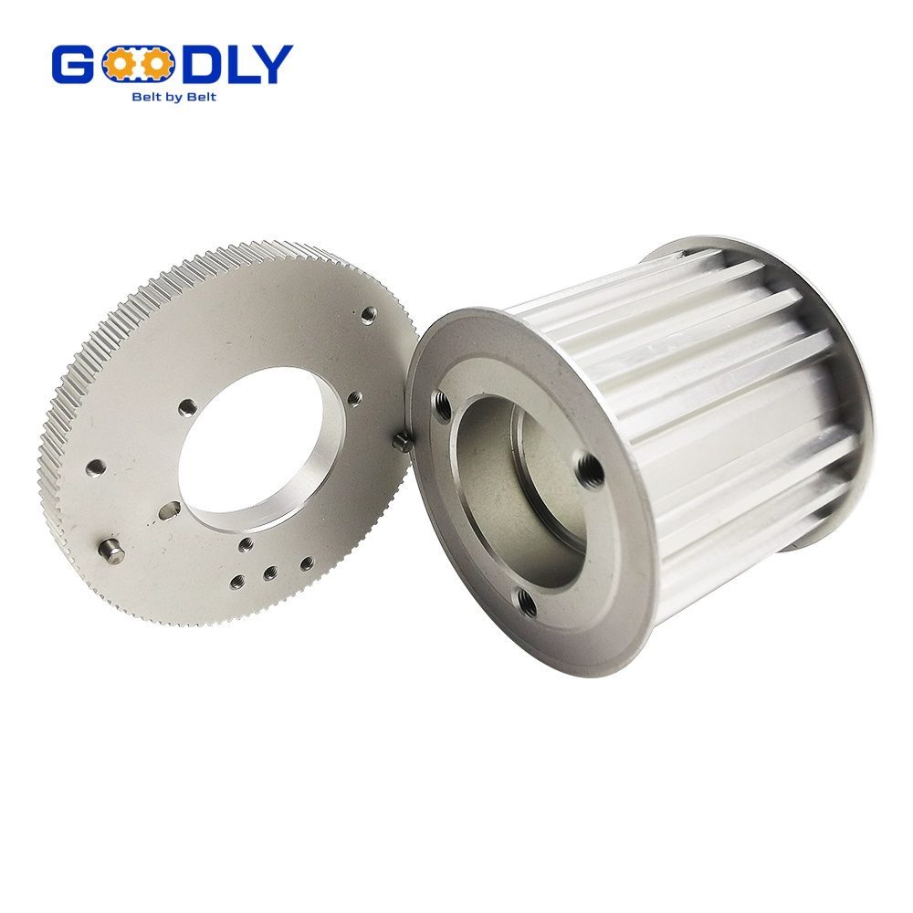 Timing Pulley - tooth profile and construction detail