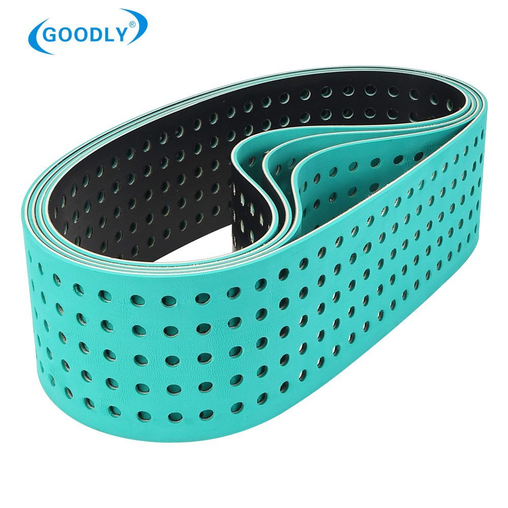 Rubber Flat Belt - tooth profile and construction detail