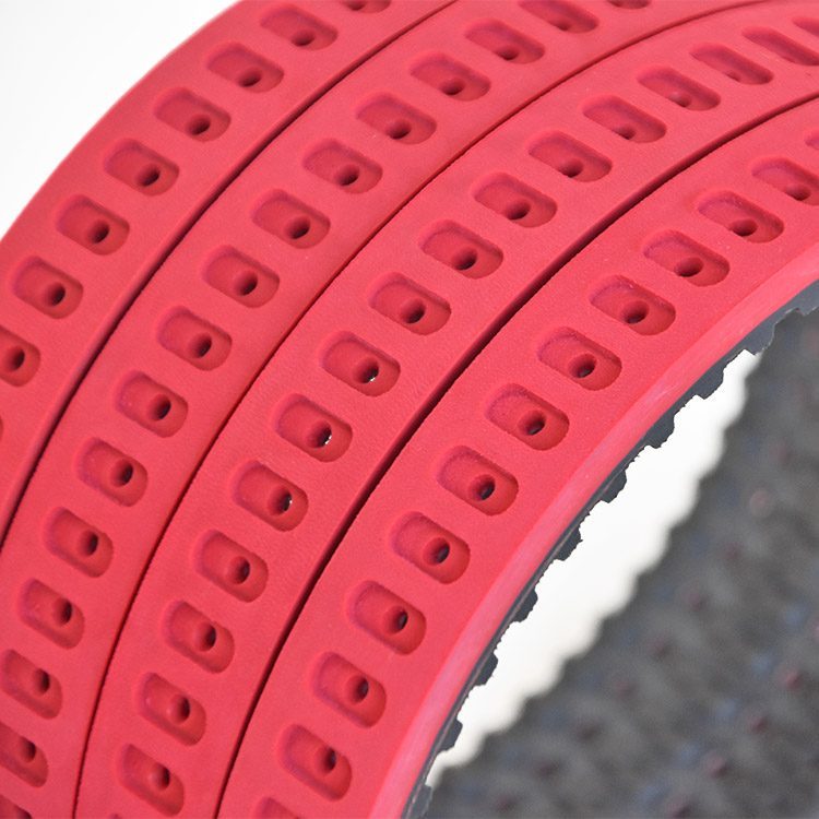 Vulcanized Flat Belt - tooth profile and construction detail