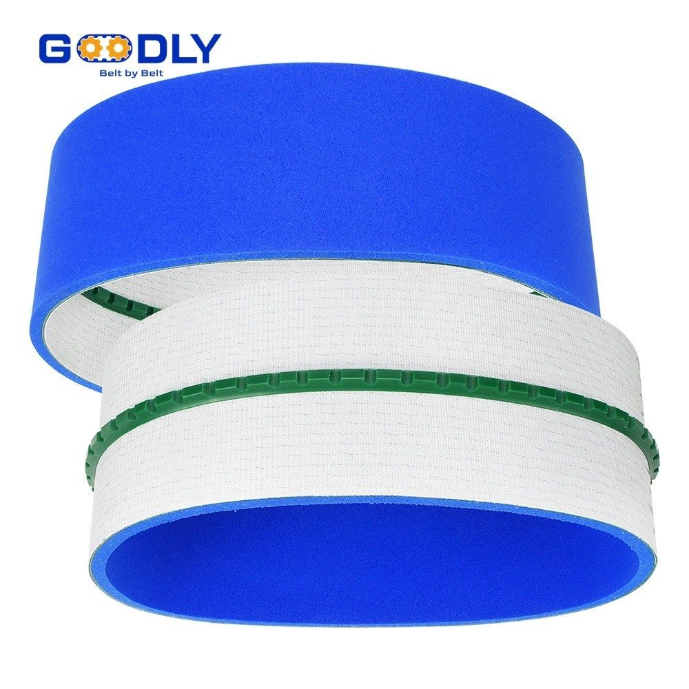 PU Foam Flat Belt - close-up application detail