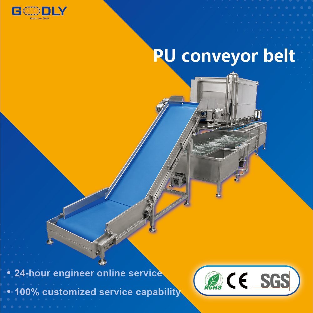 PU Conveyor Belt - in-house quality inspection