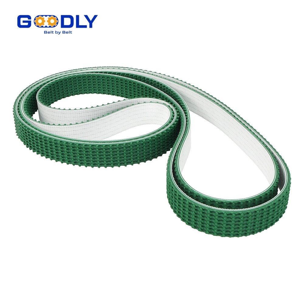 Conveyor Belts with Special Machining - factory production line