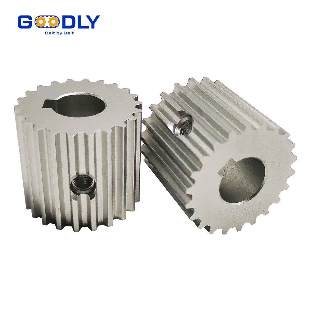 Rod-Shaped Synchronous Timing Pulley - real-world application scenario