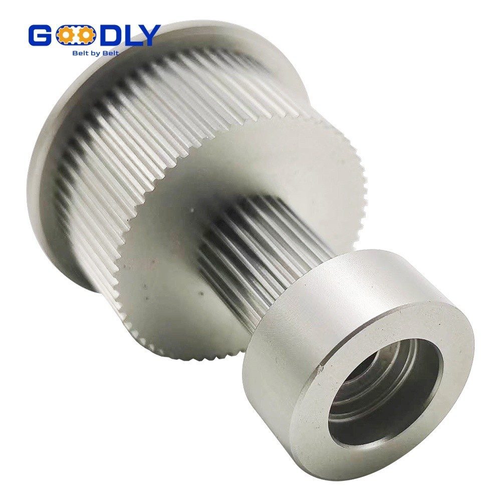 Rod-Shaped Synchronous Timing Pulley - in-house quality inspection