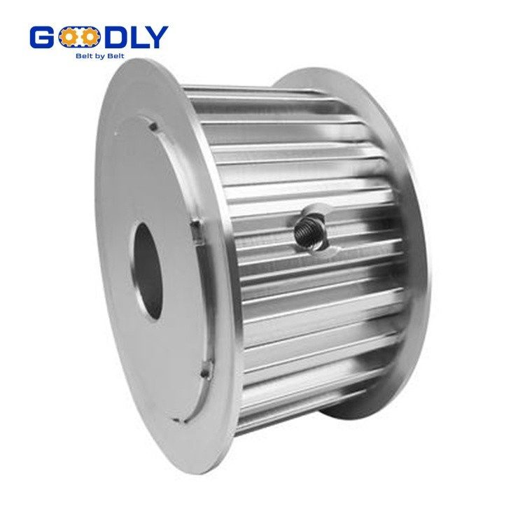 Serrated Idler Gear Timing Pulley - tooth profile and construction detail