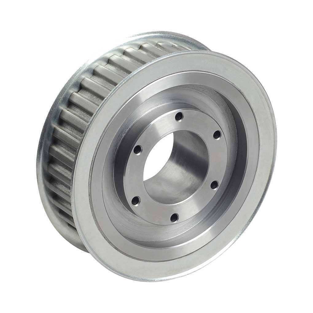 Serrated Idler Gear Timing Pulley - close-up application detail