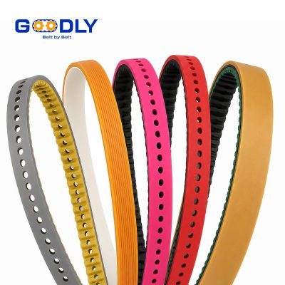 Endless Vulcanized Timing Belt for Filling and Sealing Lines | Rubber Covered, Custom Width and Hardness