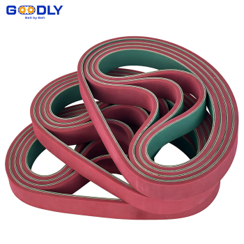 Nylon Rubber Flat Belt | Precision Hole Drilling | Packaging & Printing Machinery
