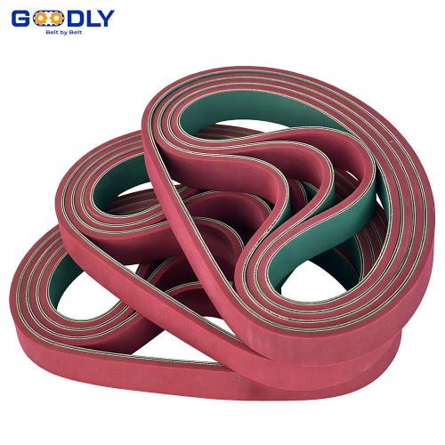 Nylon Rubber Flat Belt | Precision Hole Drilling | Packaging & Printing Machinery