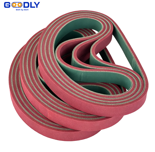 Nylon Rubber Flat Belt | Precision Hole Drilling | Packaging & Printing Machinery