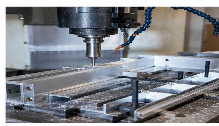 CNC machining aluminum reformer frame components