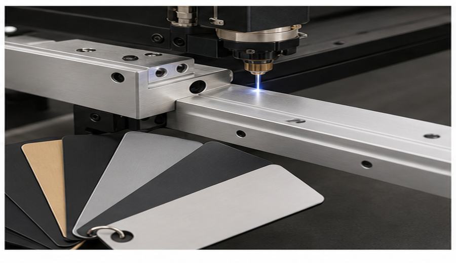 OEM customization for aluminum Pilates reformer with finish swatches