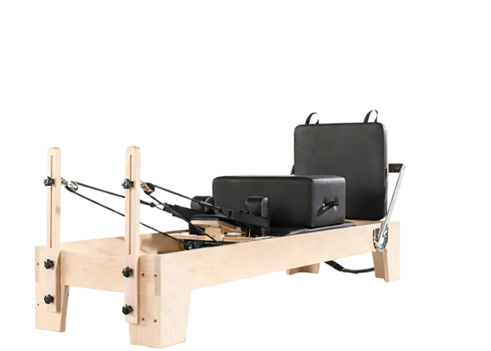 Maple Wood Pilates Reformer | Wholesale Pilates Equipment for Studio and Home | Reliable Pilates Reformer Supplier