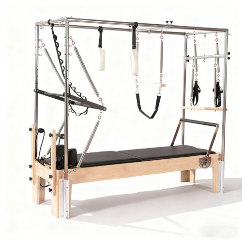 3‑in‑1 Pilates Cadillac Reformer Machine | Pilates Reformer Cadillac Combo | Premium Studio Equipment from Professional Pilates Reformer Suppliers