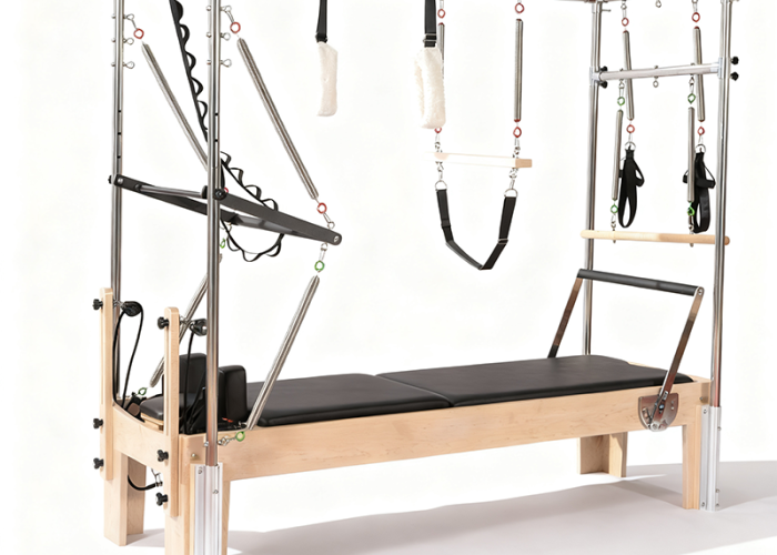 3‑in‑1 Pilates Cadillac Reformer Machine | Pilates Reformer Cadillac Combo | Premium Studio Equipment from Professional Pilates Reformer Suppliers