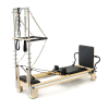 Wooden Full-Track Pilates Reformer with Tower | Wholesale Pilates Equipment | Pilates Factory Reformer Prezzos