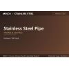 Stainless Steel Pipe (Round, Welded & Seamless, ASTM A312 / A213, Sch 5S-Sch 80)