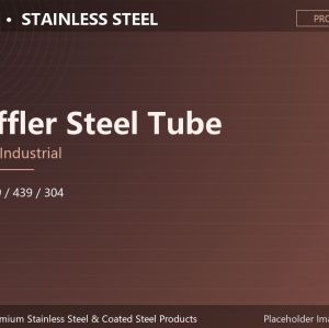 Muffler Steel Tube (Automotive Exhaust, 409 / 439 / 304, Aluminized / SS, Mandrel-Bent)