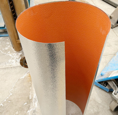 Aluminum Jacketing and Cladding with PolySurlyn Moisture Barrier (PSMB)