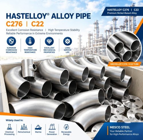 Alloy C-276 / Hastelloy C276 (UNS N10276, W. Nr. 2.4819) Plate, Tube, Bar & Fittings
