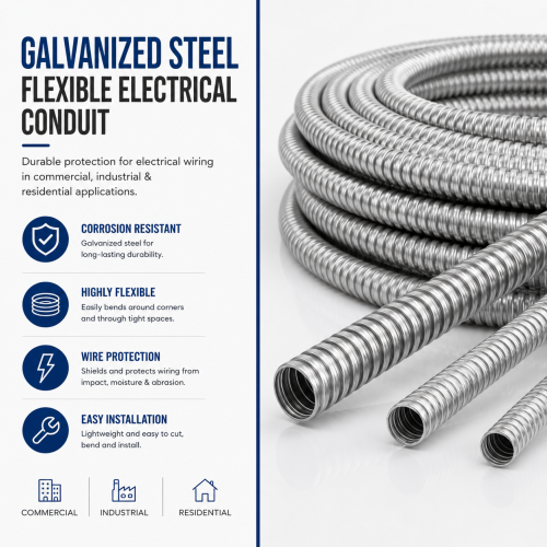 Galvanized Flexible Metal Conduit | MESCO