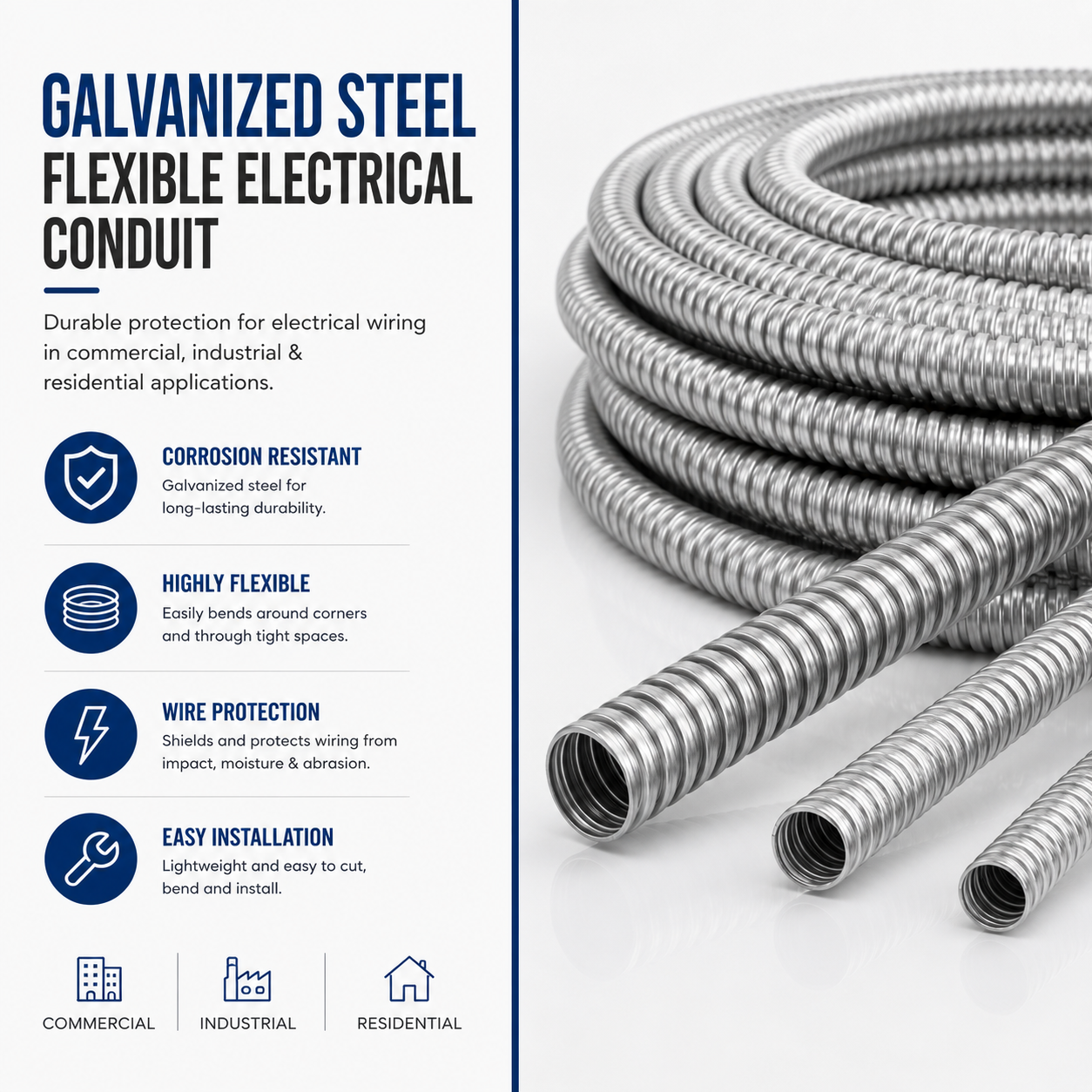 Galvanized Flexible Conduit