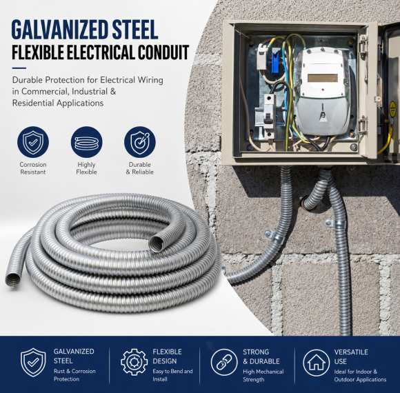 Galvanized Flexible Metal Conduit | MESCO