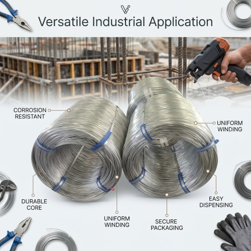 Premium Galvanized Steel Wire S550Tensile Strength ≥ 550 MPa | MESCO
