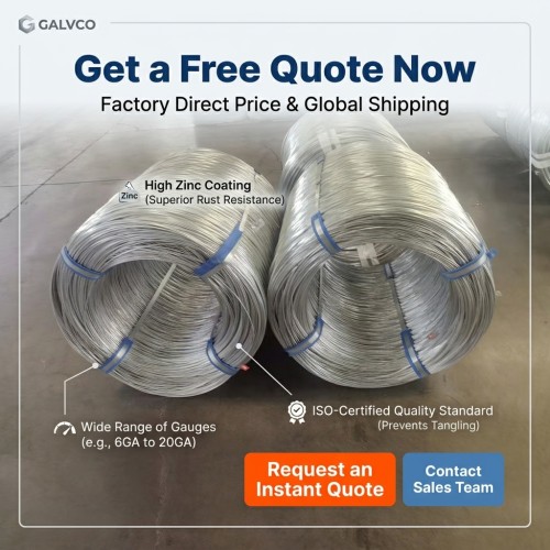 Premium Galvanized Steel Wire S550Tensile Strength ≥ 550 MPa | MESCO