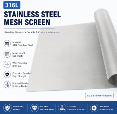 Stainless Steel Wire Mesh & Woven Screen