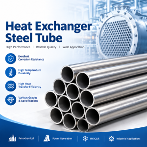Heat Exchanger Steel Tube (U-Bend / Straight, ASTM A213 304 / 316L / 321 / 310S)