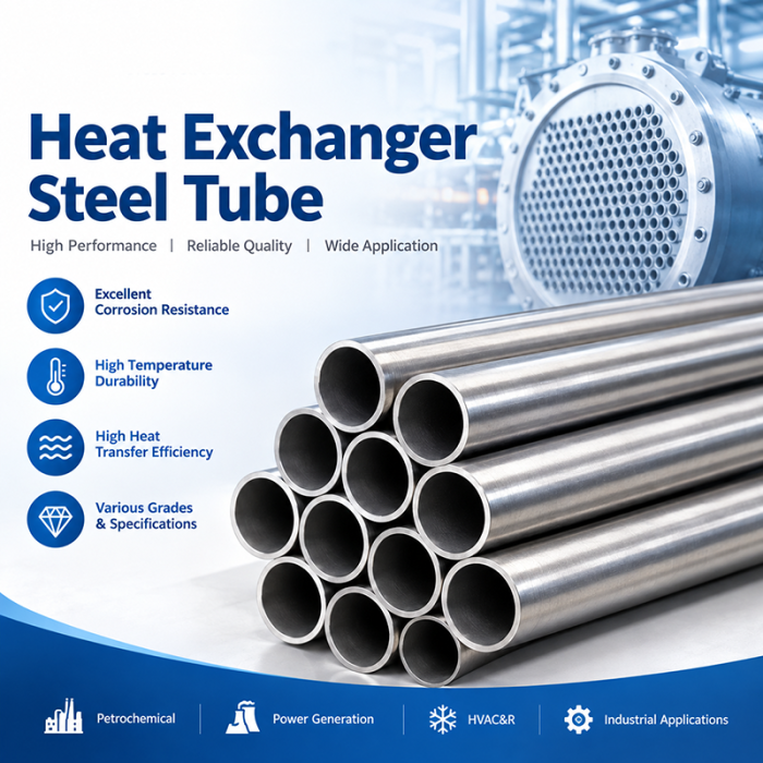 Heat Exchanger Steel Tube (U-Bend / Straight, ASTM A213 304 / 316L / 321 / 310S)