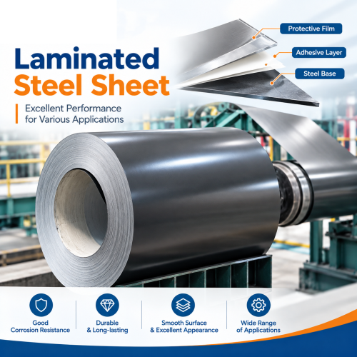Film Laminated Steel Sheet (Surlyn/PET/PVC/PEN/TPO)