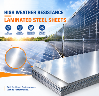 High Weather Resistance Laminated Steel Sheet for Solar Reflector Components