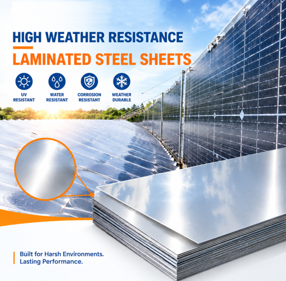 High Weather Resistance Laminated Steel Sheet for Solar Reflector Components