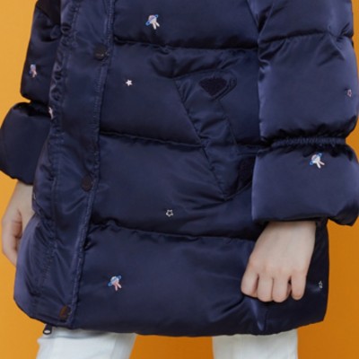 Custom Girls' Down Jackets | Medium To Long and Warm | Indoor and Campus