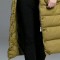 Custom Women's Long Hooded Down Jacket | Plush Collar | Indoor,Commuting | Supports OEM, ODM