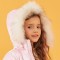 Custom Girls' Long Hooded Down Jacket | Waterproof and Warm | Supports OEM and ODM
