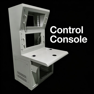 Metal Frame Network Custom Operation Control Console Manufacturer