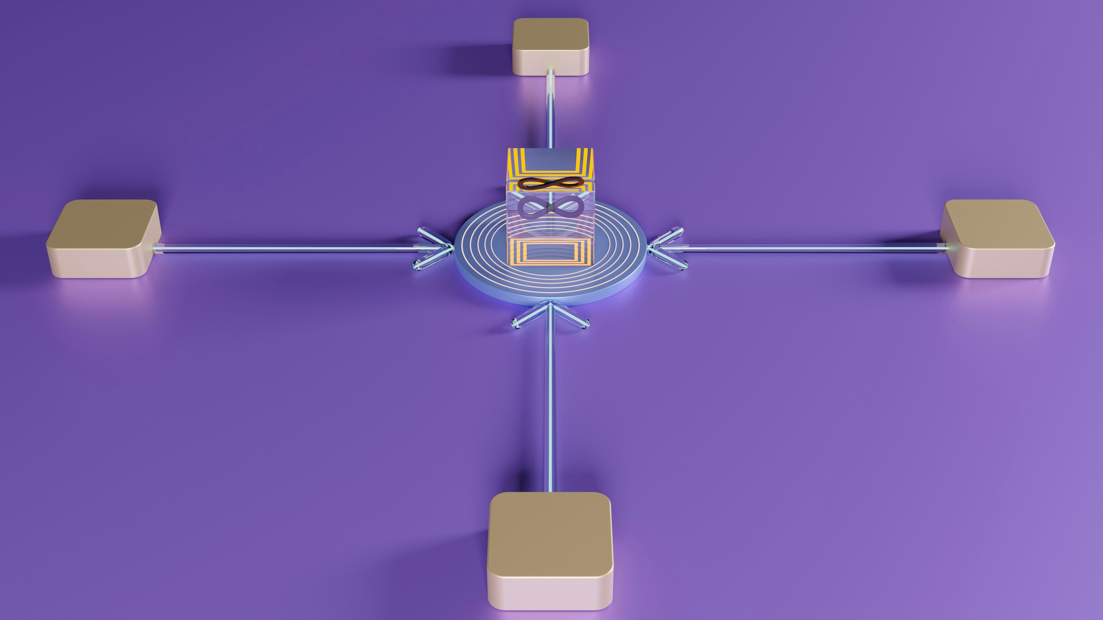 Healthcare Call Center Automation Workflow An icon-based flowchart showing how automation handles routine calls, freeing up human operators for complex issues.