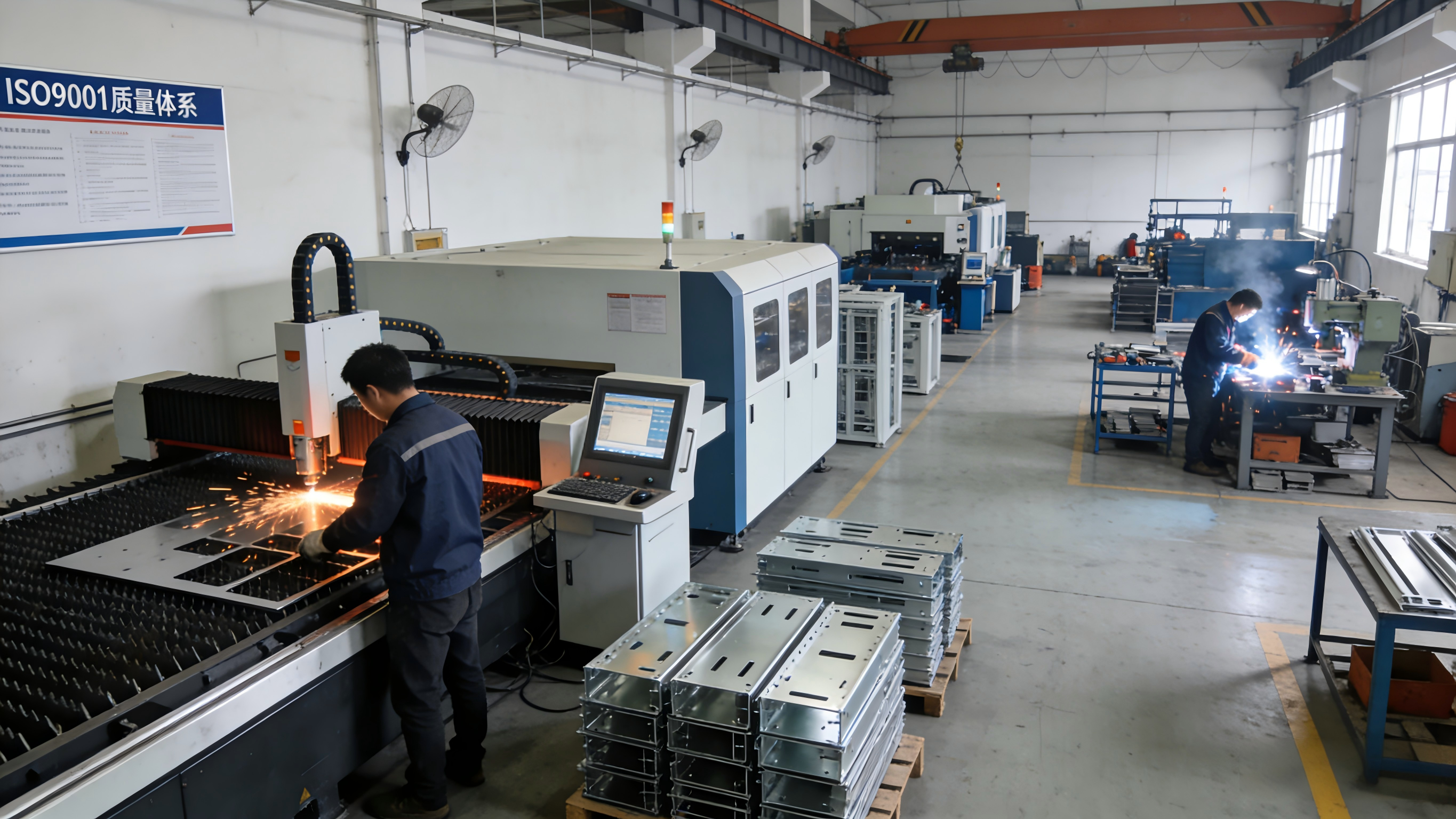 Electronic computer room network cabinet 2