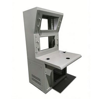 Metal Frame Network Custom Operation Control Console Manufacturer