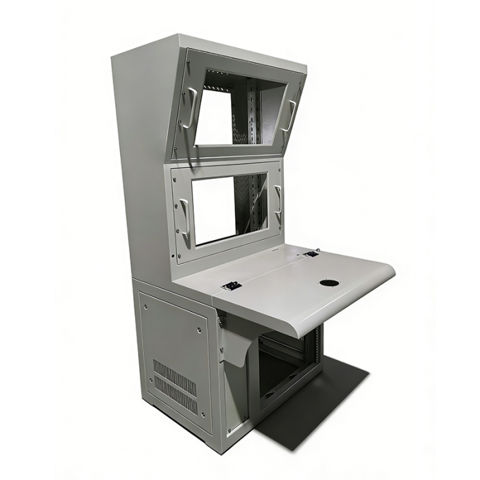 Metal Frame Network Custom Operation Control Console Manufacturer