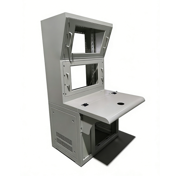 Metal Frame Network Custom Operation Control Console Manufacturer