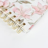 Whispers Bloom Floral Spiral Hardcover A5 Paper Cover 100 Sheets Loose-Leaf Notebook Women Gift Office School Stationery